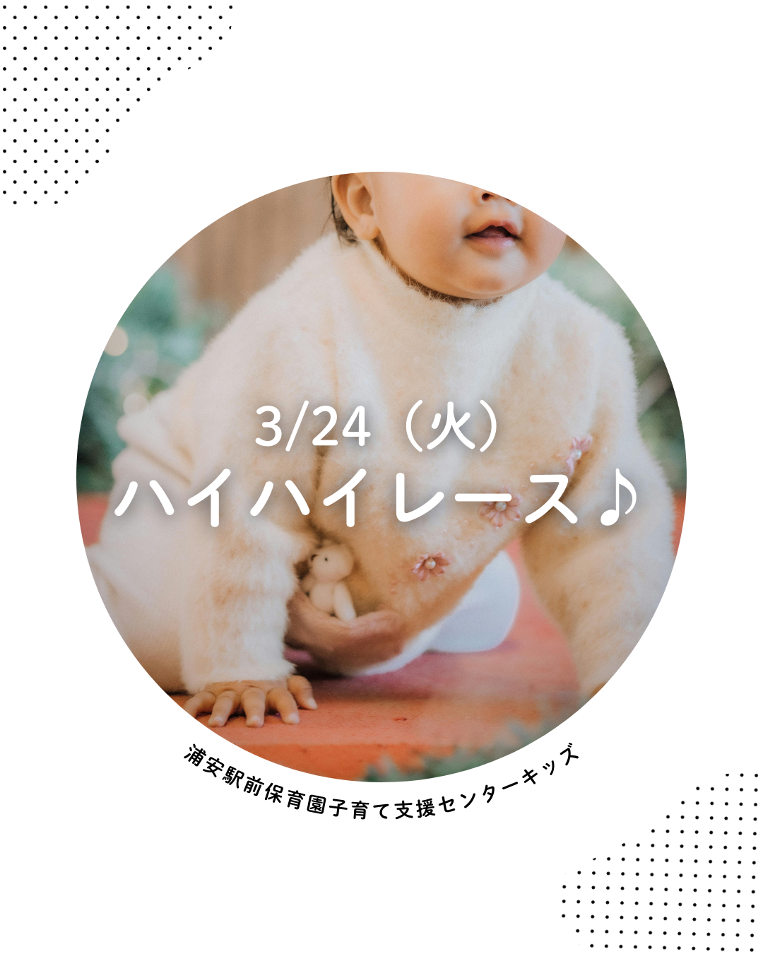 ハイハイレース♪