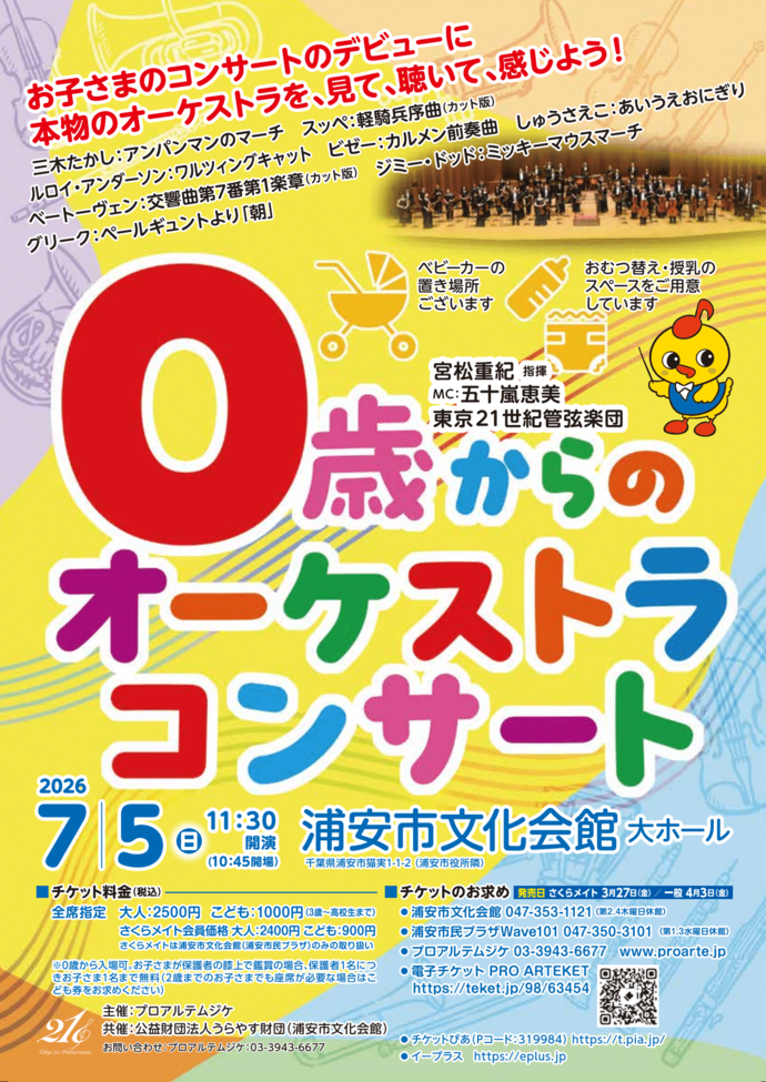 0歳からのオーケストラコンサート