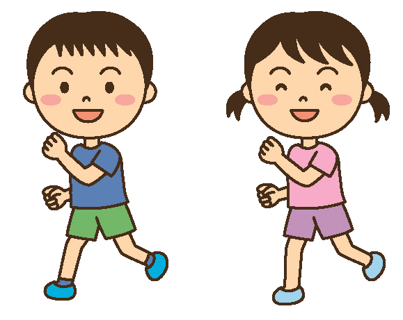 はしるこども